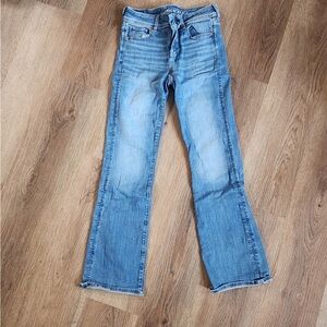 American Eagle Outfitters kickboot jeans